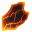 Obsidian Flame Orange Shield