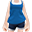Casual Summer Blue Suit (F)