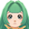 Fantasy Guardian Green Hat (F)
