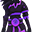 Obsidian Flame Purple Suit (F)
