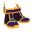 Celestial Phoenix Amethyst Shoes (F)