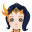 Celestial Phoenix Blue Hat (F)