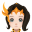 Celestial Phoenix Gold Hat (F)