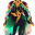 Celestial Phoenix Cyan Suit (F)