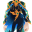 Celestial Phoenix Blue Suit (F)