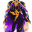Celestial Phoenix Amethyst Suit (F)