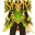 Celestial Phoenix Green Suit (M)