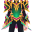 Celestial Phoenix Cyan Suit (M)
