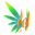 Celestial Phoenix Blue Wings