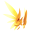 Celestial Phoenix Orange Wings