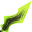 Obsidian Flame Green Stick