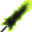 Obsidian Flame Green Big Sword